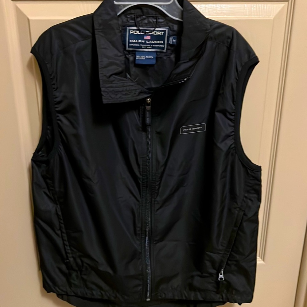 Medium black vintage Polo Sport athletic Vest